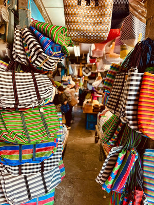 Artisanal Craftsmanship Meets Sustainable Fashion: Discover the Elegance of Our Vintage Flat Top Boater Hat & Eco-Friendly Bamboo Handbags for a Boho Chic Lifestyle