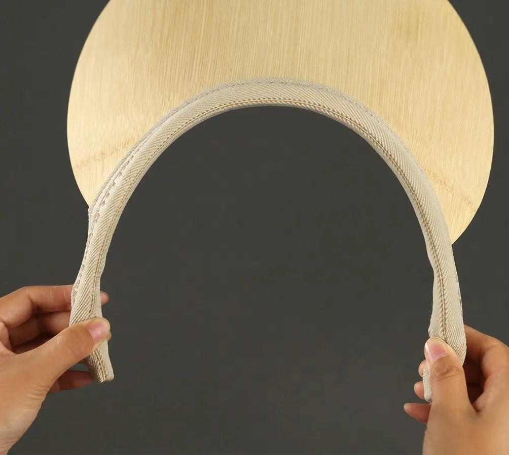 Handcrafted Flexible Bamboo Sun Visor Hat | 15cm Ultra Wide Brim Roll-Up Empty Top Shading Cap