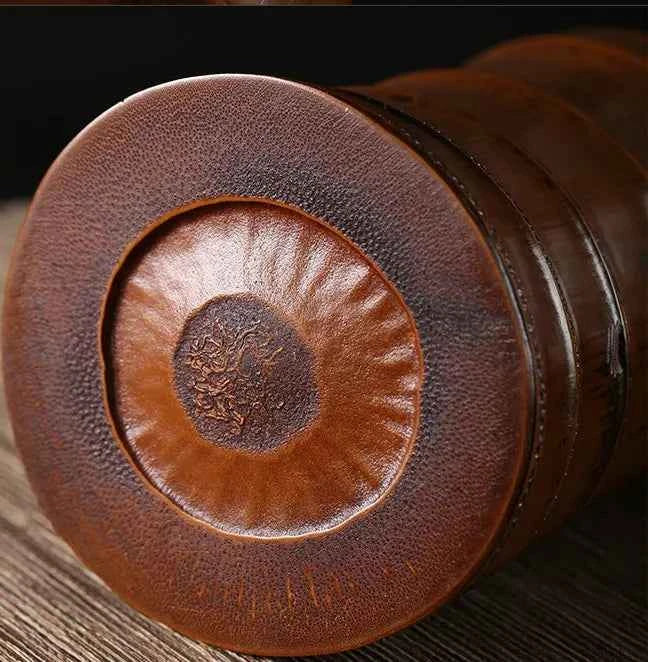 Handcrafted Natural Bamboo Root Flower Vase | Traditional Lacquer Organic Floral Vessel & Wabi-Sabi Plant Holder