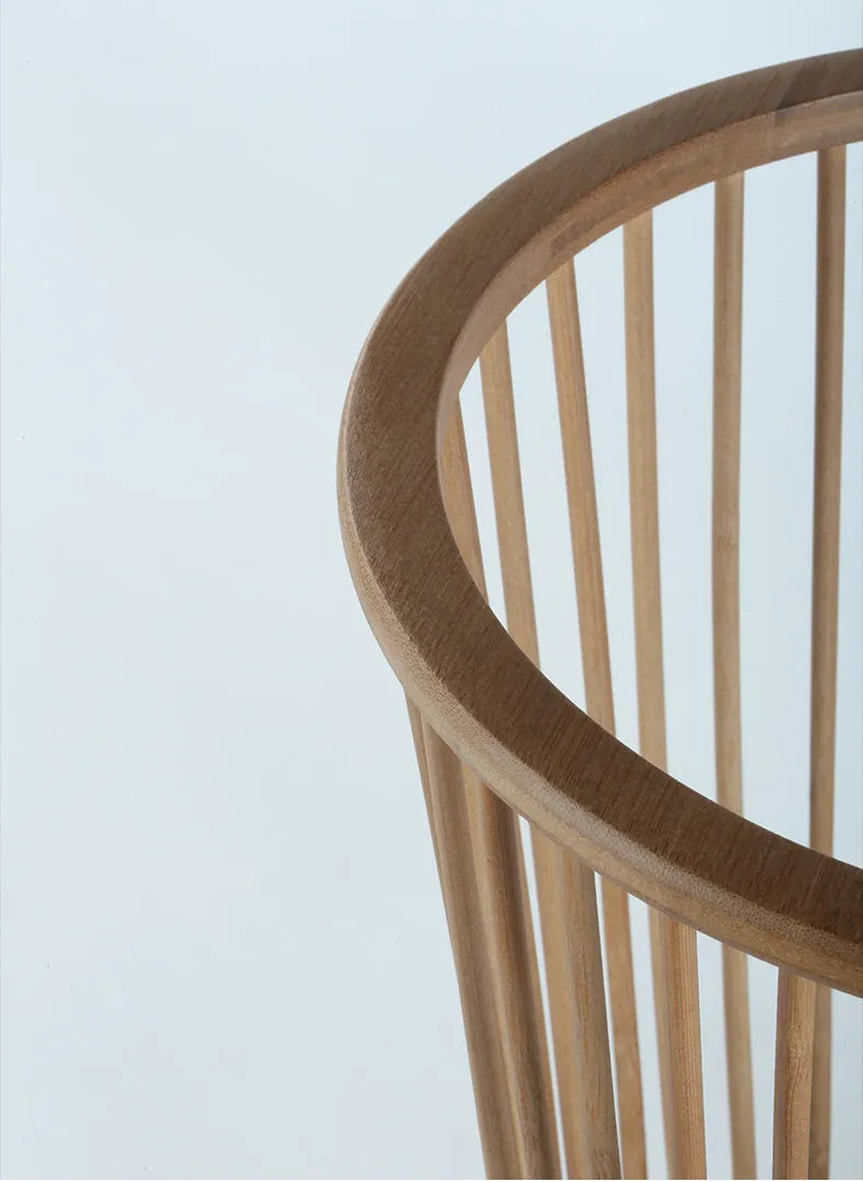 Handcrafted Natural Bamboo Wastebasket | Round Slatted Paper Trash Can & Storage Basket - Verdant Bind