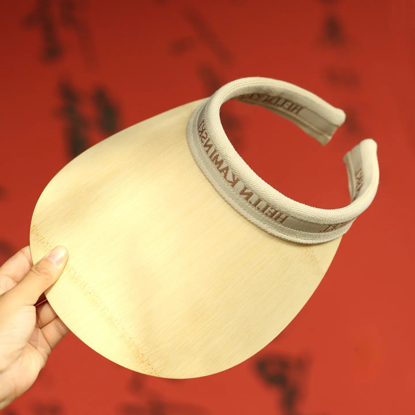 Handcrafted Flexible Bamboo Sun Visor Hat | 15cm Ultra Wide Brim Roll-Up Empty Top Shading Cap
